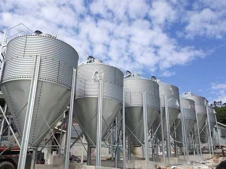 Feed Silo For Poultry Farming